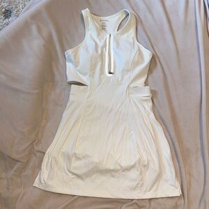 Buff bunny white dress